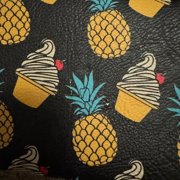 Disney Parks Loungefly Dolewhip Pineapple Wallet - Picture 5 of 8
